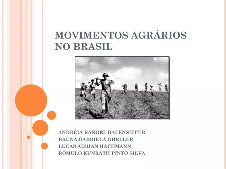 movimentos agr rios no brasil