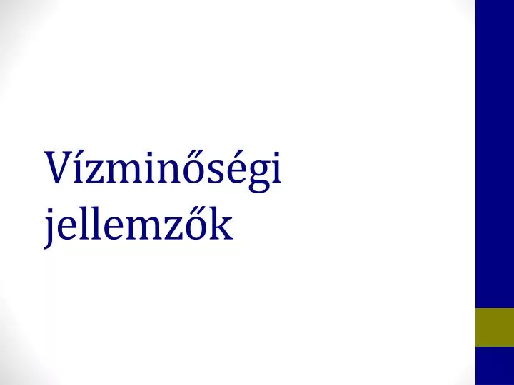 v zmin s gi jellemz k