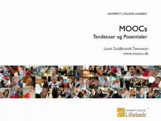 MOOCs Tendenser og Potentialer