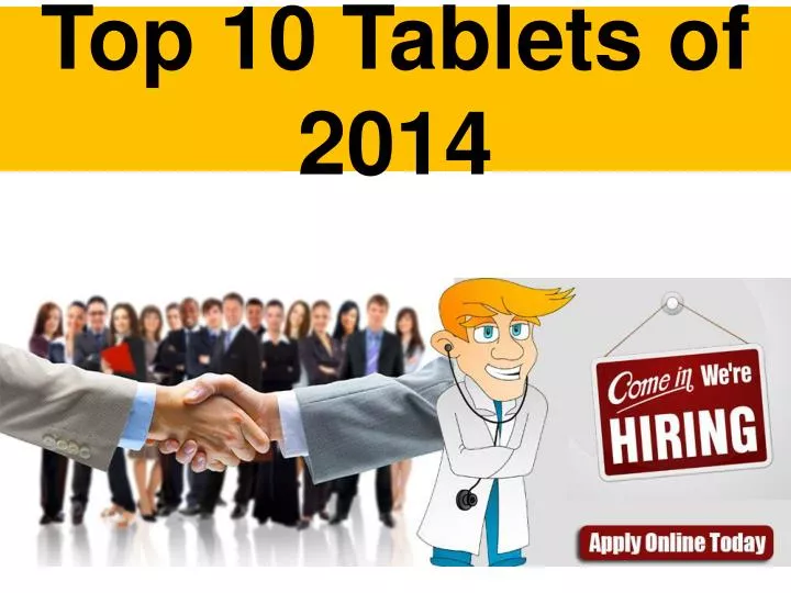 top 10 tablets of 2014