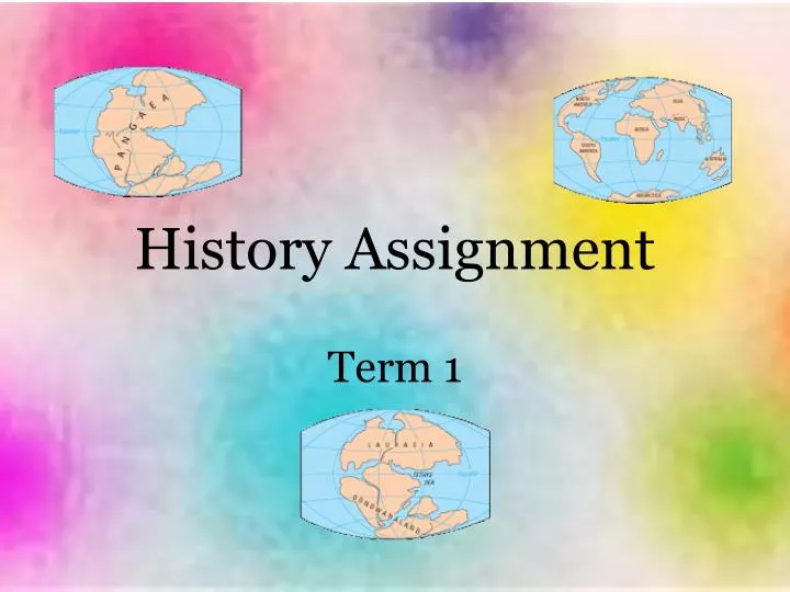 history assignment
