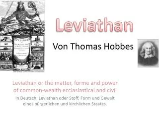 Von Thomas Hobbes