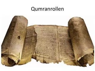 qumranrollen