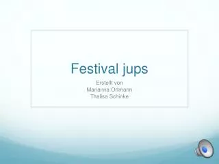festival jups