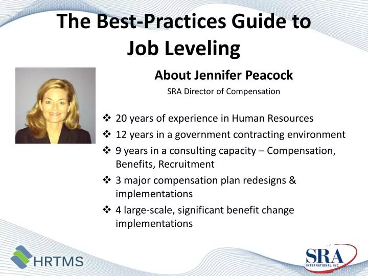 the best practices guide to job leveling