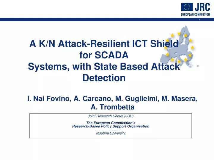 a k n attack resilient ict shield for scada systems with state based attack detection