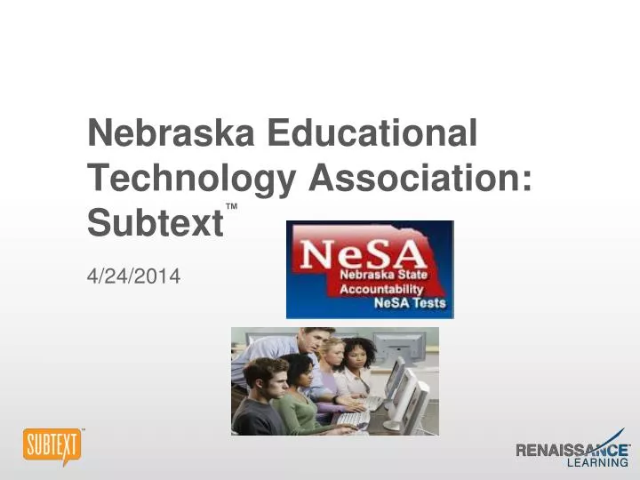 nebraska educational technology association subtext