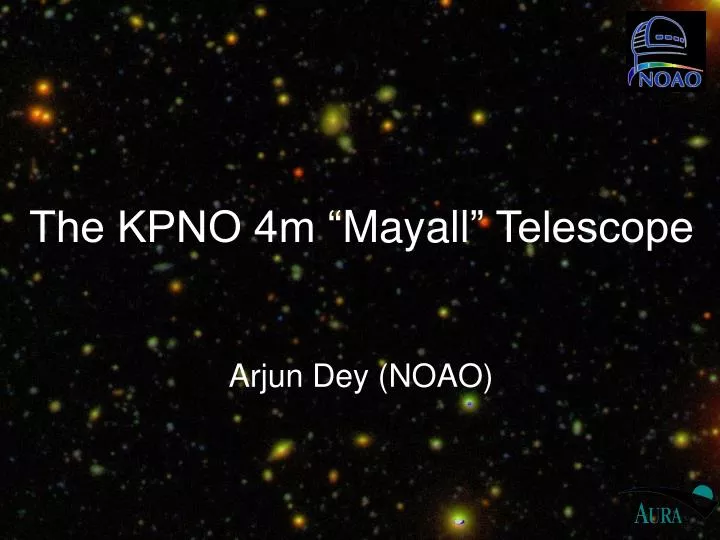 the kpno 4m mayall telescope