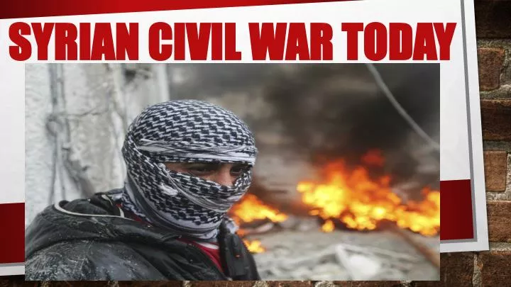 syrian civil war today