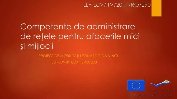 competen e de administrare de re ele pentru afacerile mici i mijlocii