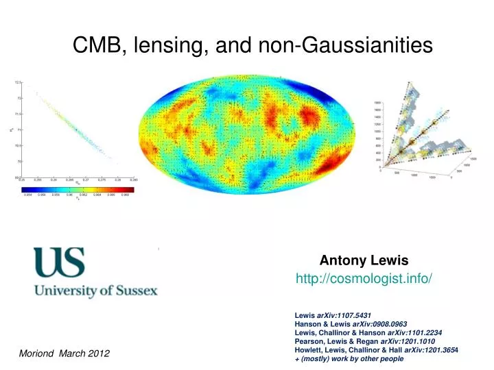 cmb lensing and non gaussianities