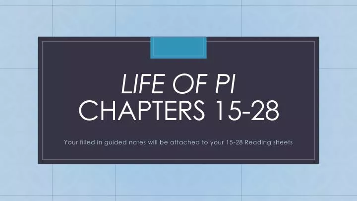 life of pi chapters 15 28
