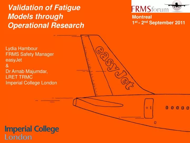 validation of fatigue models through operational research