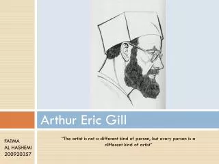 Arthur Eric Gill