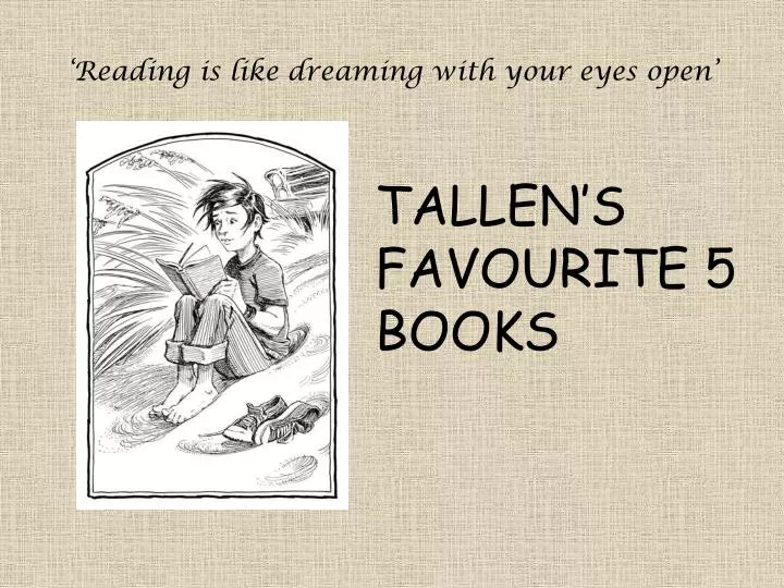 reading is like dreaming with your eyes open