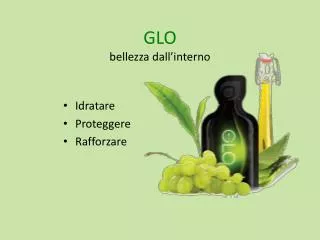 glo bellezza dall interno