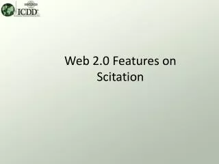 Web 2.0 Features on Scitation