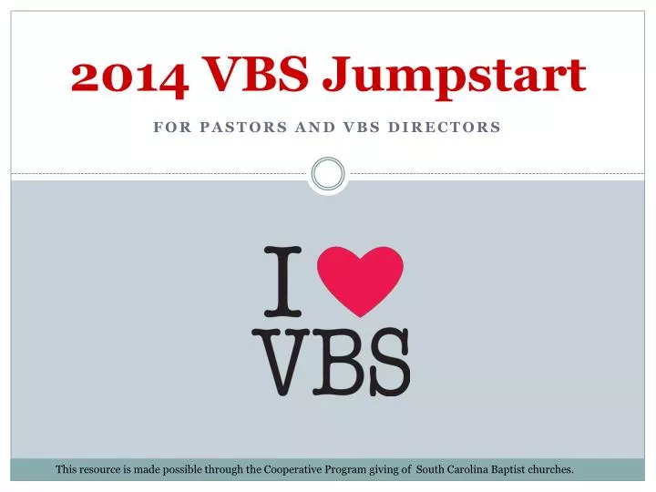 2014 vbs jumpstart