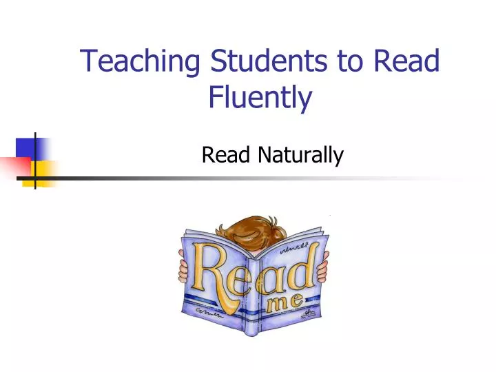 teaching students to read fluently