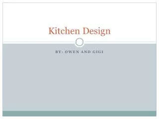 Kitchen Design