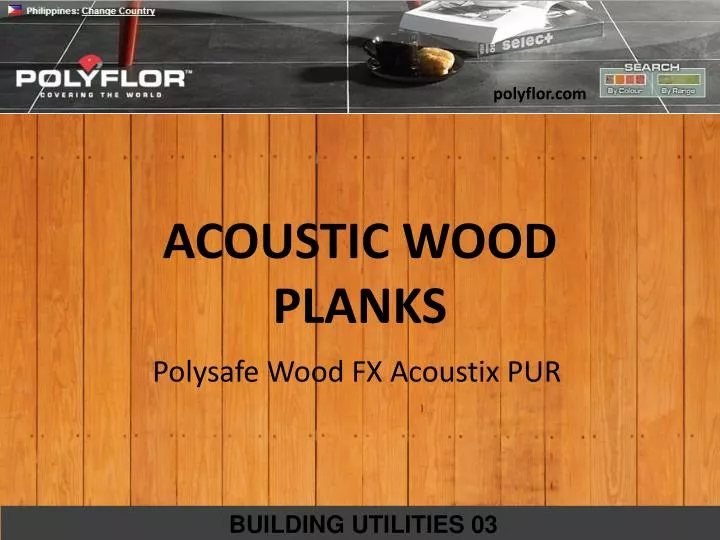 polysafe wood fx acoustix pur