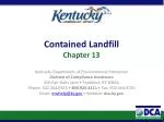 Contained Landfill Chapter 13 - slide 1