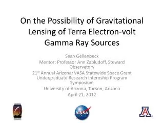 On the Possibility of Gravitational Lensing of Terra Electron-volt Gamma Ray Sources