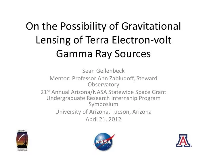 on the possibility of gravitational lensing of terra electron volt gamma ray sources