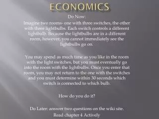 economics