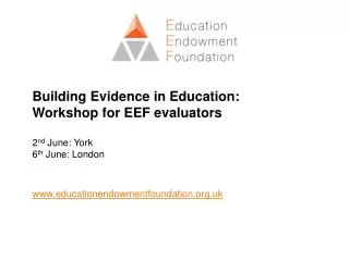 The EEF by numbers