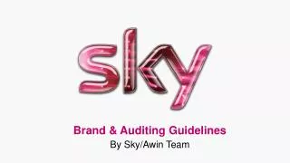 Brand &amp; Auditing Guidelines