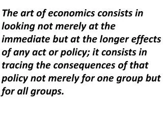 Economics The study of the allocation of scarce resources that have alternative uses.