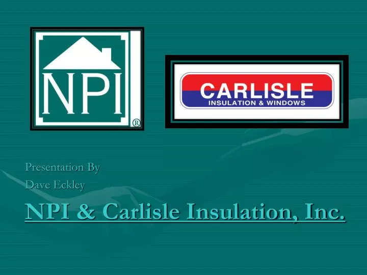 npi carlisle insulation inc