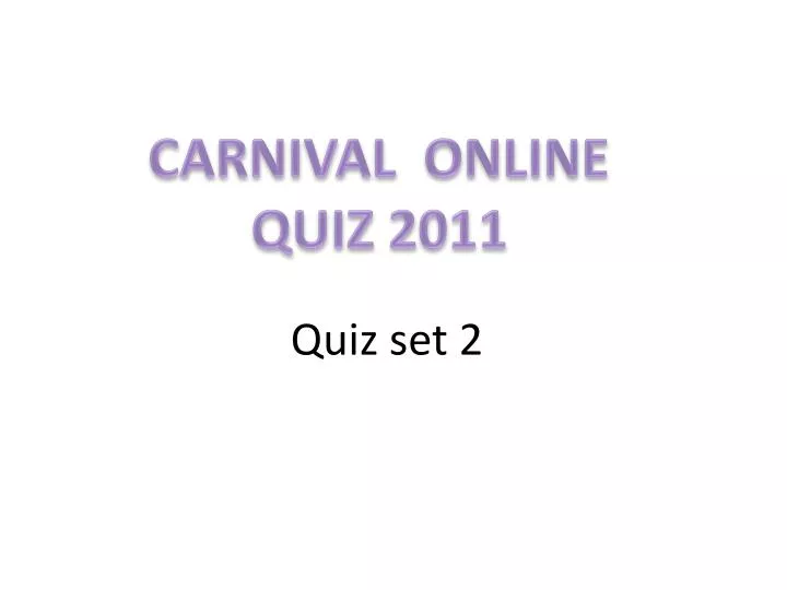 quiz set 2