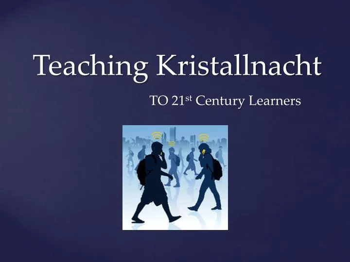 teaching kristallnacht