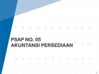 psap no 0 5 akuntansi persediaan