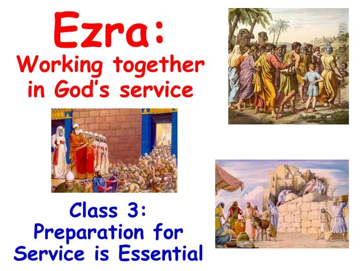ezra working together in god s service
