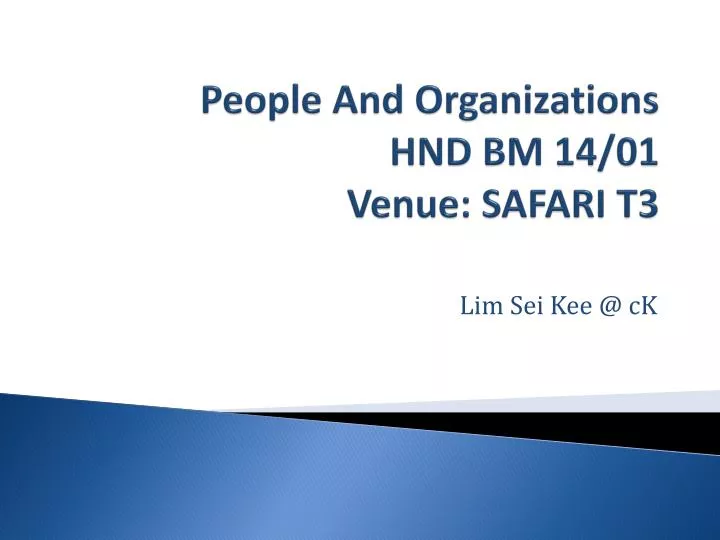 people and organizations hnd bm 14 01 venue safari t3