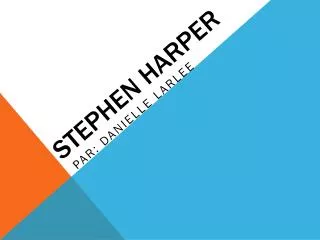 stephen harper