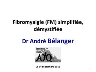 fibromyalgie fm simplifi e d mystifi e