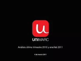 an lisis ltimo trimestre 2010 y ene feb 2011