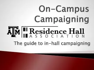 On-Campus Campaigning