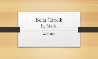 Bella Capelli by Maria
