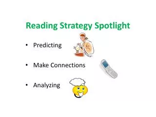 Reading Strategy Spotlight