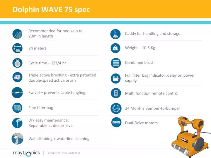 dolphin wave 75 spec