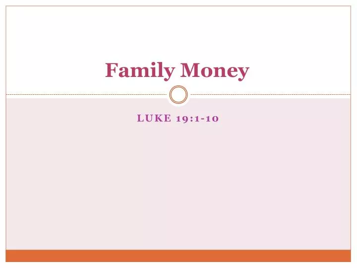 family money