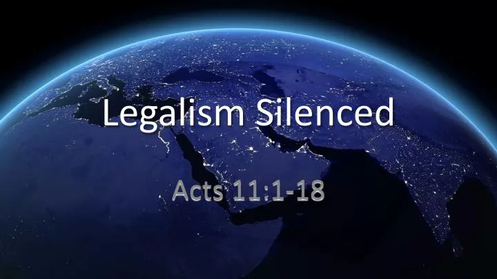 legalism silenced