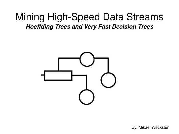mining high speed data streams