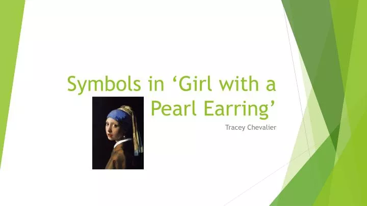 symbols in girl with a pearl earring