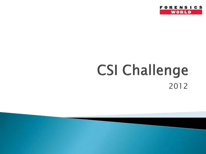 csi challenge